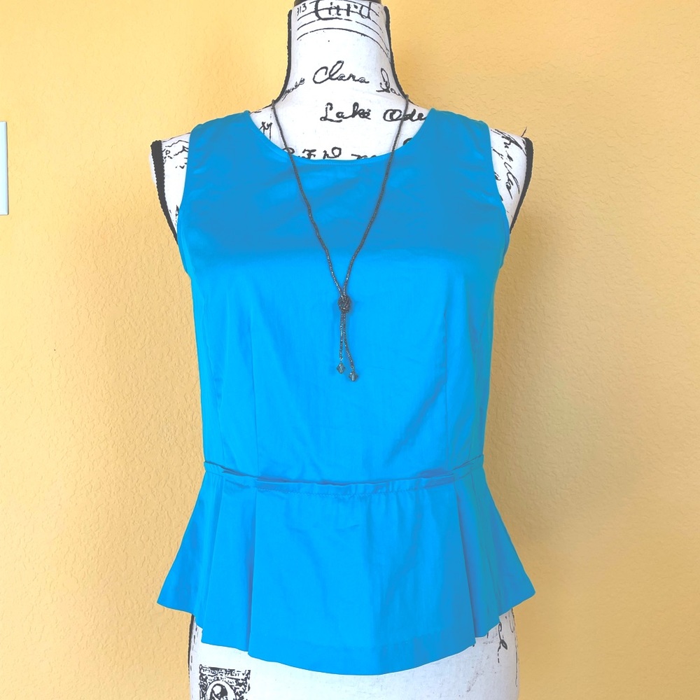 Ann Taylor Peplum Blouse